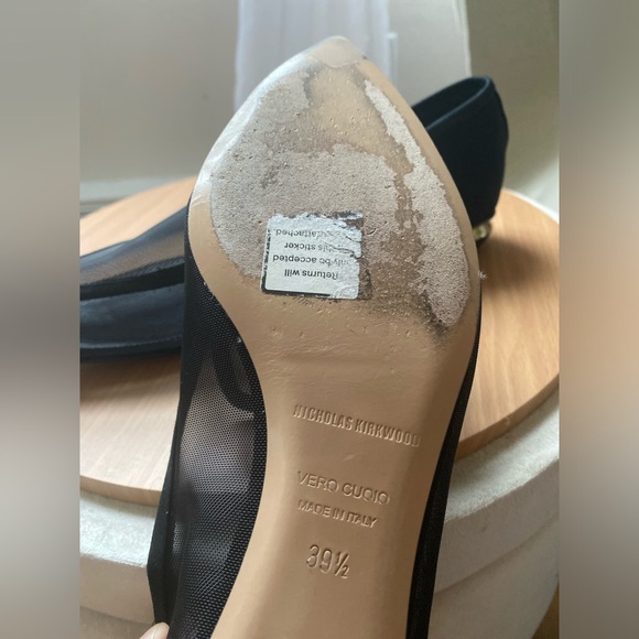 Women’s Nicholas Kirkwood shoes- Size 39 1/2 or 8.5-SOLD ON MARKETPLACE - Picture 7 of 12